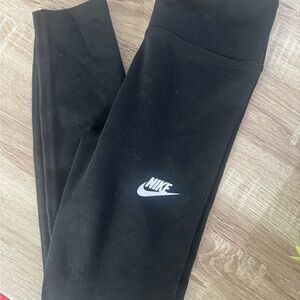 Nike Girl Kids Black Leggings